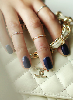 【热卖】three set simple point ring §-Xi-d34320