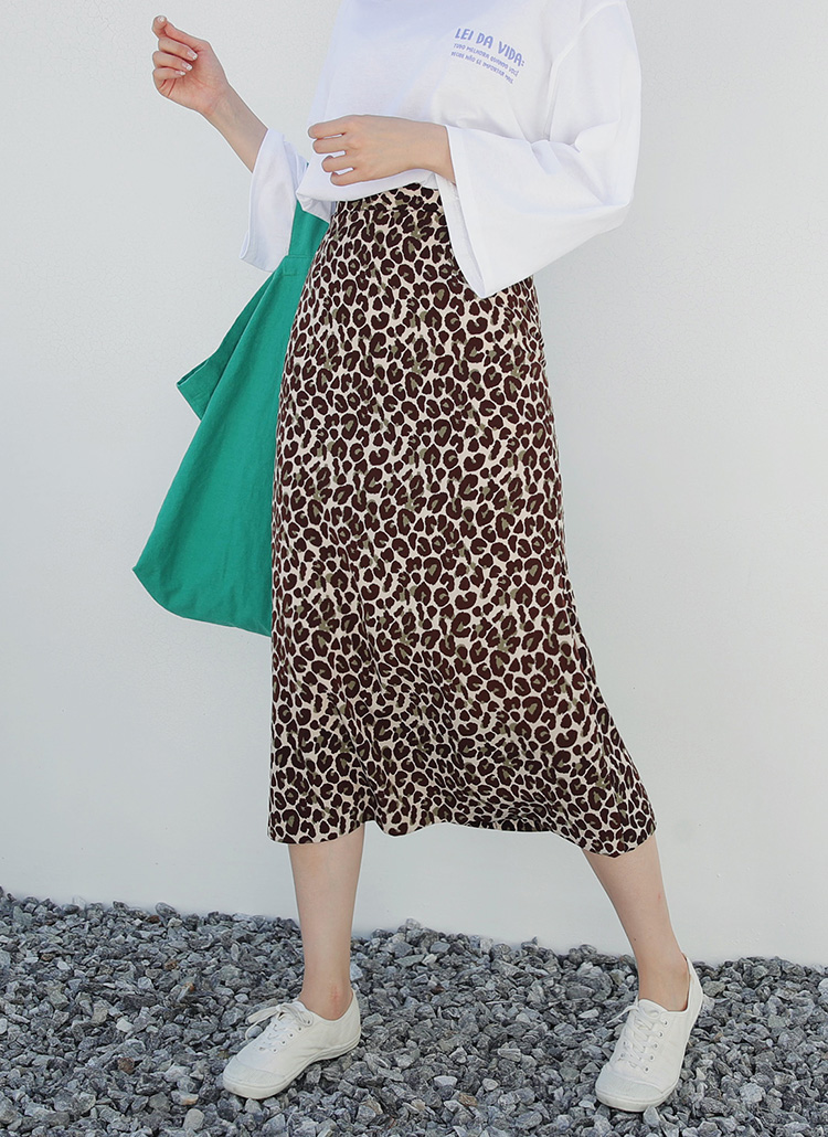 売上高 太鼓腹 プライバシー Dholic レオパード ロング スカート Tubenclosure Org