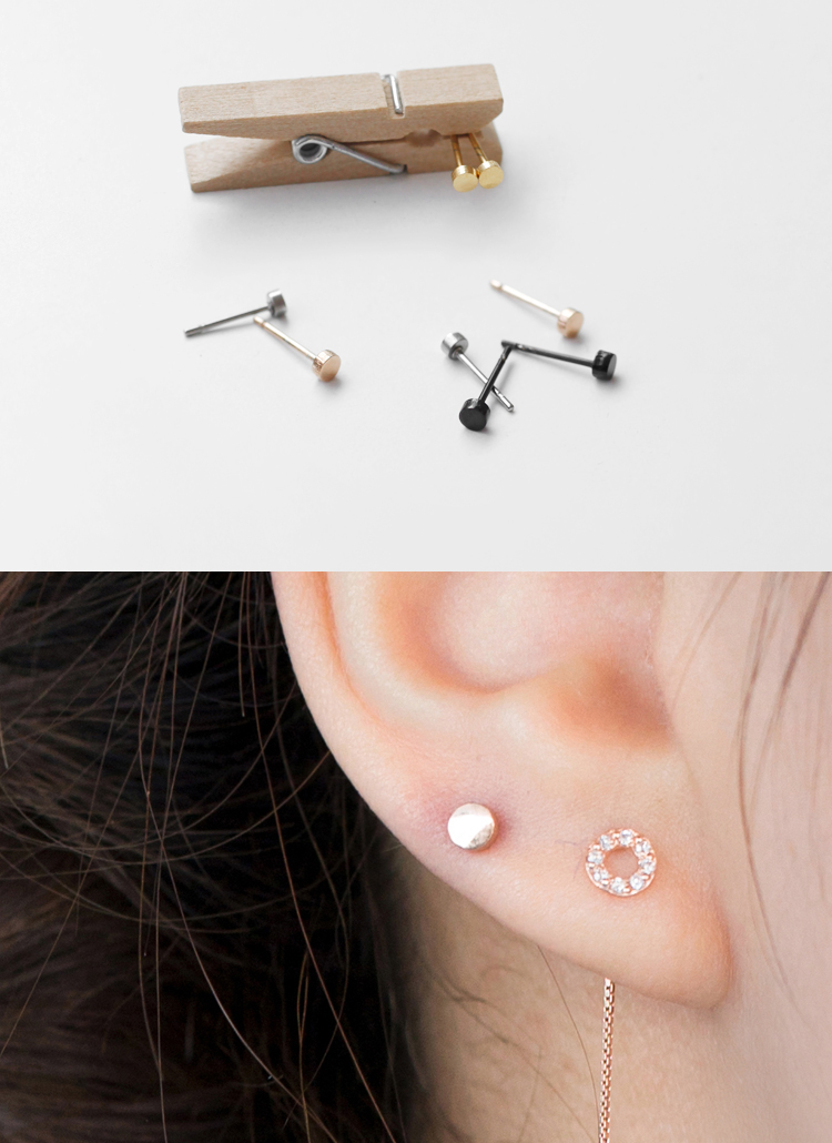 シンプルドットピアス レディースファッション通販 Dholicディーホリック ファストファッション 水着 ワンピース