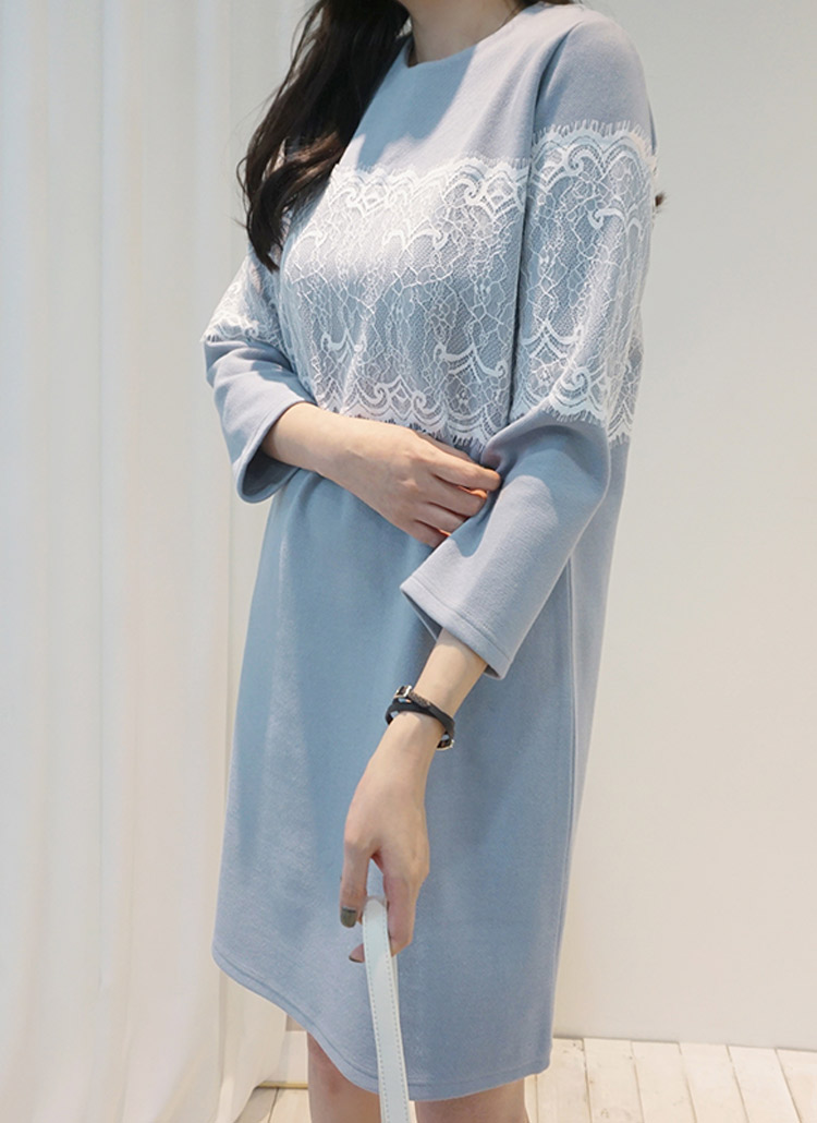 バックジップレースラインワンピース レディースファッション通販 Dholicディーホリック ファストファッション 水着 ワンピース