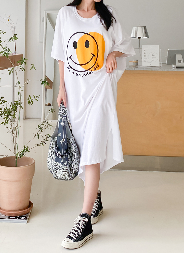 Happy Smileロングワンピース レディースファッション通販 Dholicディーホリック ファストファッション 水着 ワンピース