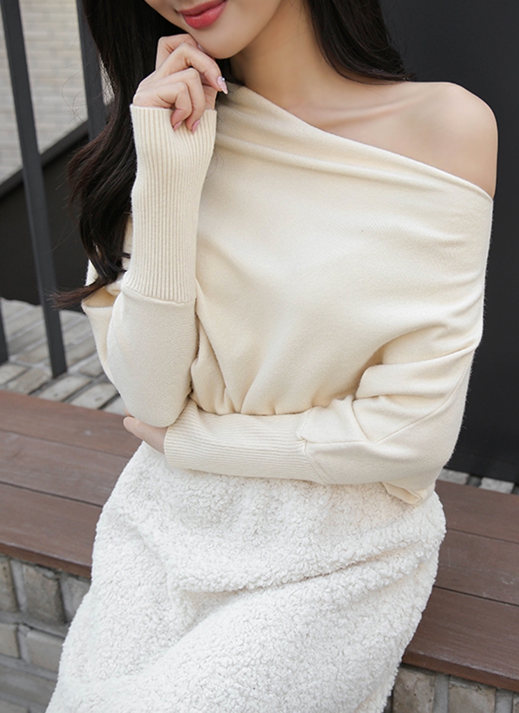 アシメオフショルニット レディースファッション通販 Dholicディーホリック ファストファッション 水着 ワンピース