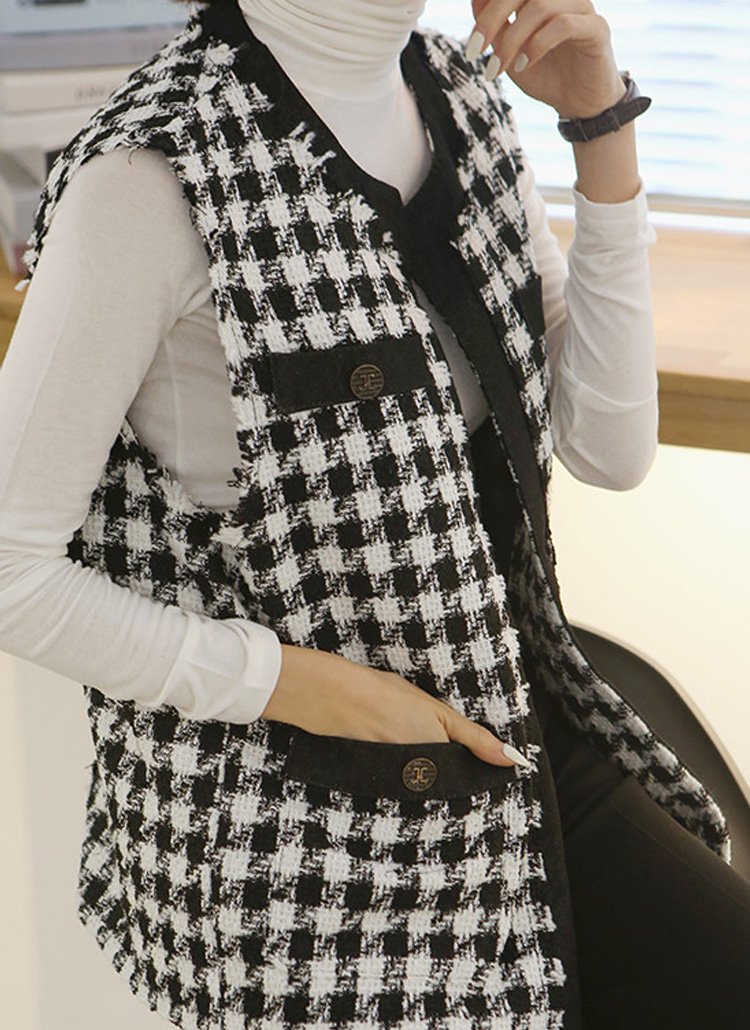 ツイードチェックベスト レディースファッション通販 Dholicディーホリック ファストファッション 水着 ワンピース