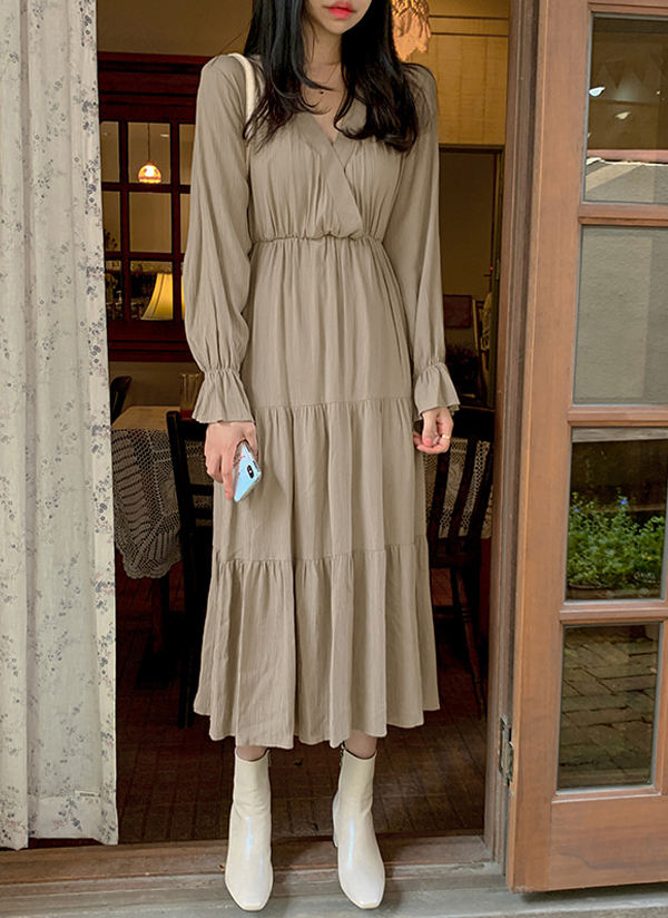 ティアードロングワンピース レディースファッション通販 Dholicディーホリック ファストファッション 水着 ワンピース