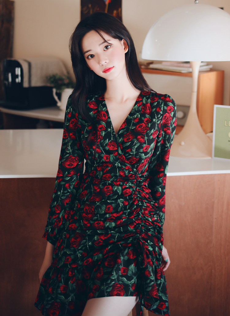 ドロストローズ柄ワンピース レディースファッション通販 Dholicディーホリック ファストファッション 水着 ワンピース