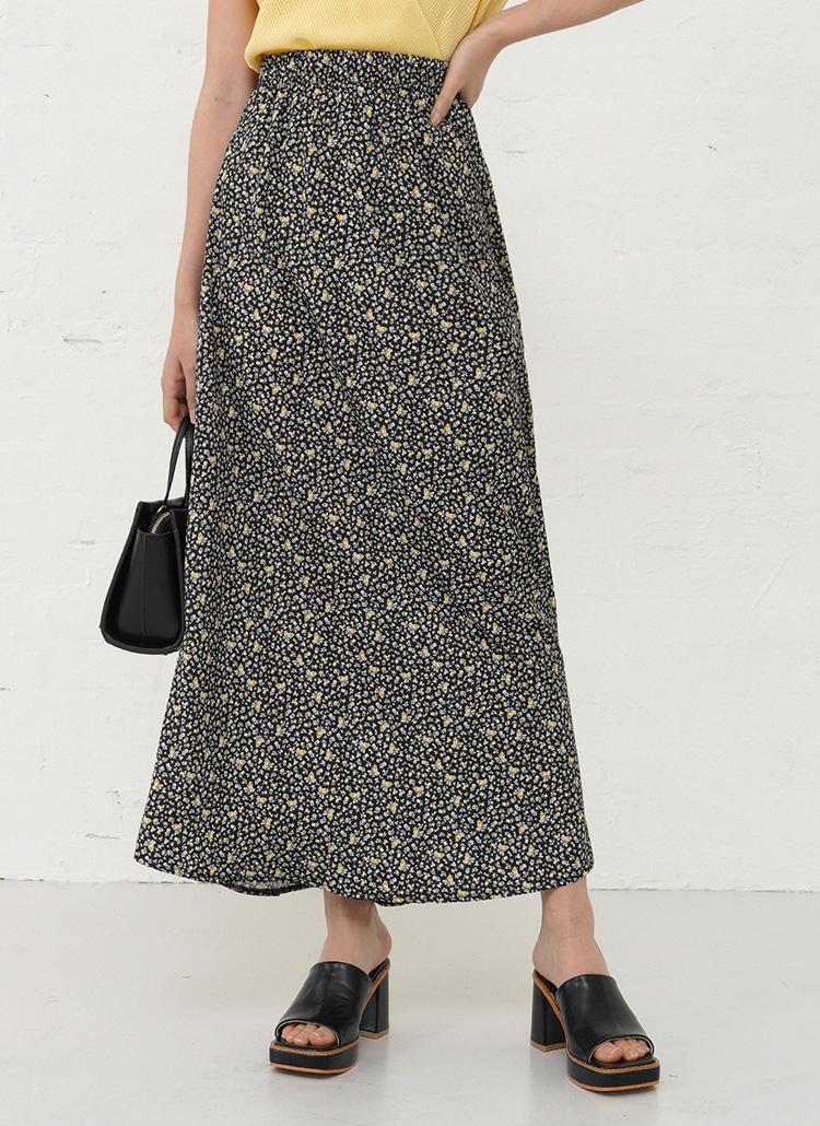 小花柄ロングフレアaラインスカート春夏秋 スカート スカート Aoyama Asuka 青山明日香 ファッション総合通販 Dholic