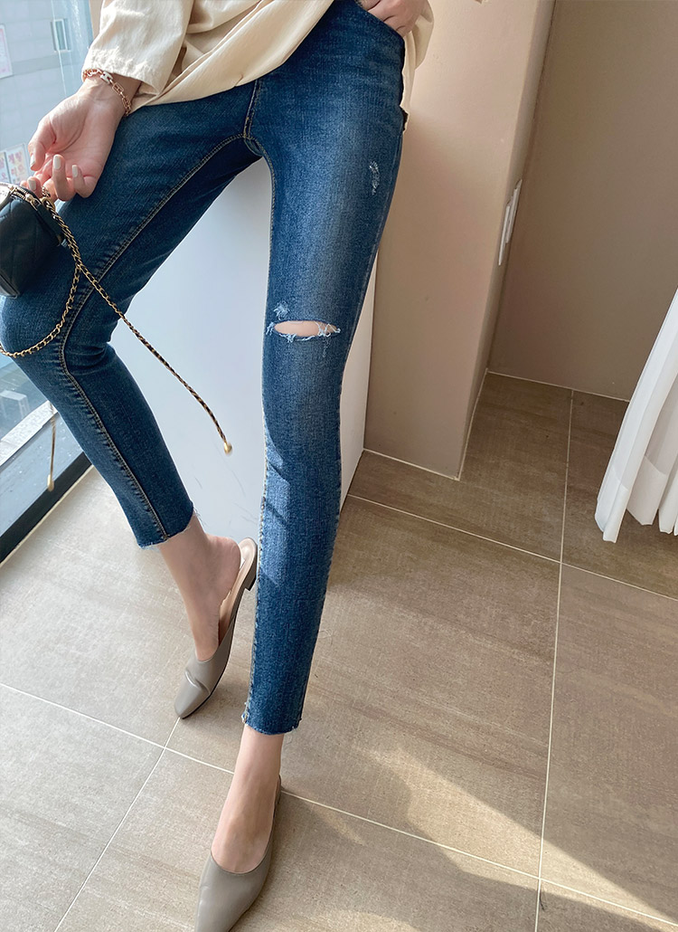 60%OFF ダメージスキニー - スキニーパンツ 60%OFF ダメージスキニー - スキニーパンツ