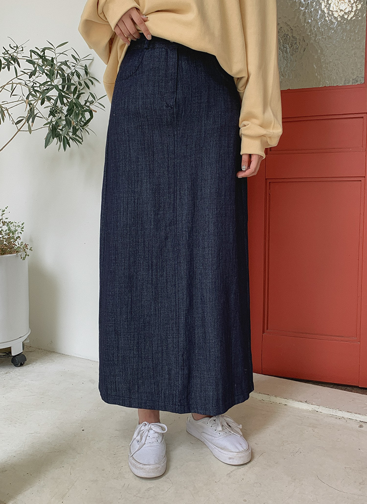 ジーンズデニムロングスカート春夏秋冬 スカート デニムスカート Lindashop リンダショップ ファッション総合通販 Dholic