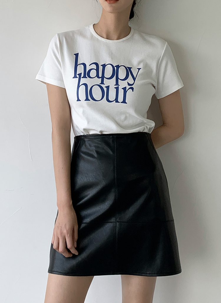 綿コットン混英字レタリングロゴ半袖tシャツ春夏秋 トップス 半袖tシャツ Nain ナイン ファッション総合通販 Dholic