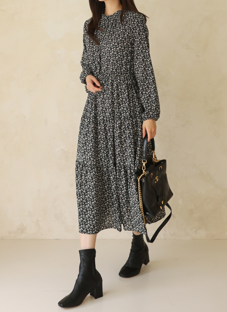 フラワーパターンフレアロングワンピース春秋冬 ワンピース ロングワンピース Mayddle メイドゥル ファッション総合通販 Dholic フラワーパターンフレアロングワンピース春秋冬 ワンピース ロングワンピース Mayddle メイドゥル ファッション総合通販 Dholic
