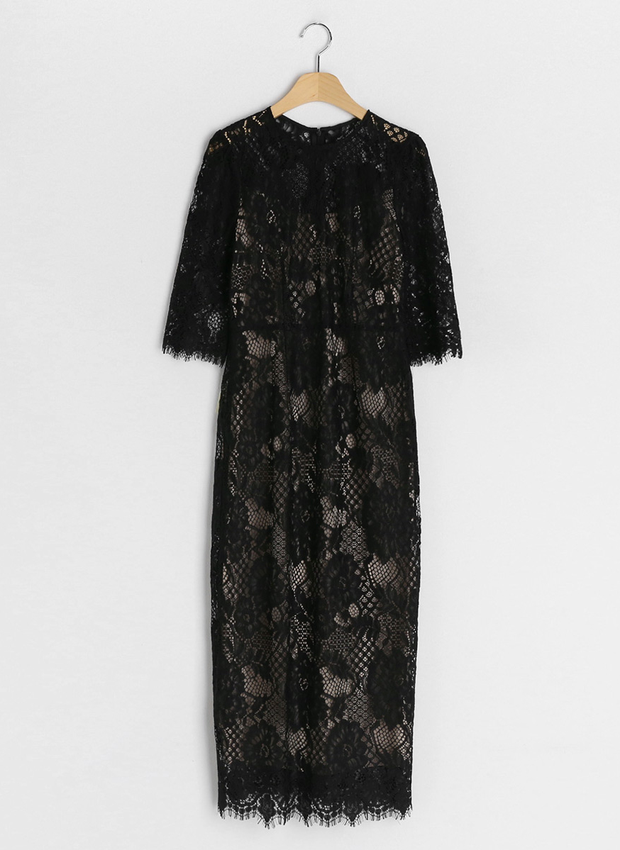 レースワンピース B ワンピース ロング ファッション通販 Tgm ティージーエム