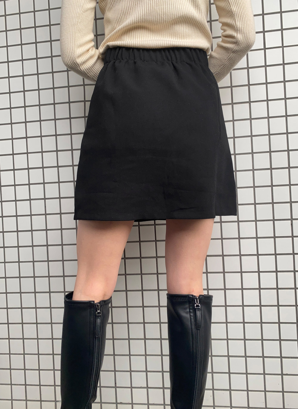 GU gu ジーユー ラメ ツイード S 匿名配送 ショートパンツ ブラック