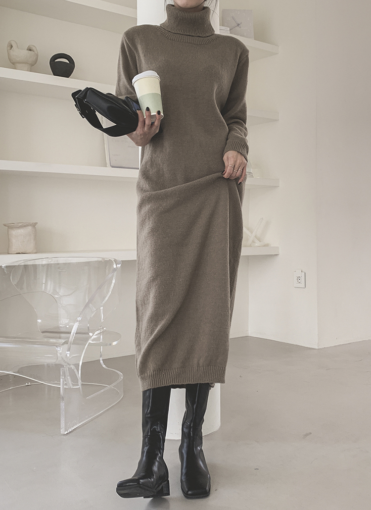 タートルネックロングアクリルニット無地シンプルベーシックワンピース秋冬 ワンピース ロングワンピース Chicblack シックブラック ファッション総合通販 Dholic タートルネックロングアクリルニット無地シンプルベーシックワンピース秋冬 ワンピース ロングワンピース Chicblack シックブラック ファッション総合通販 Dholic