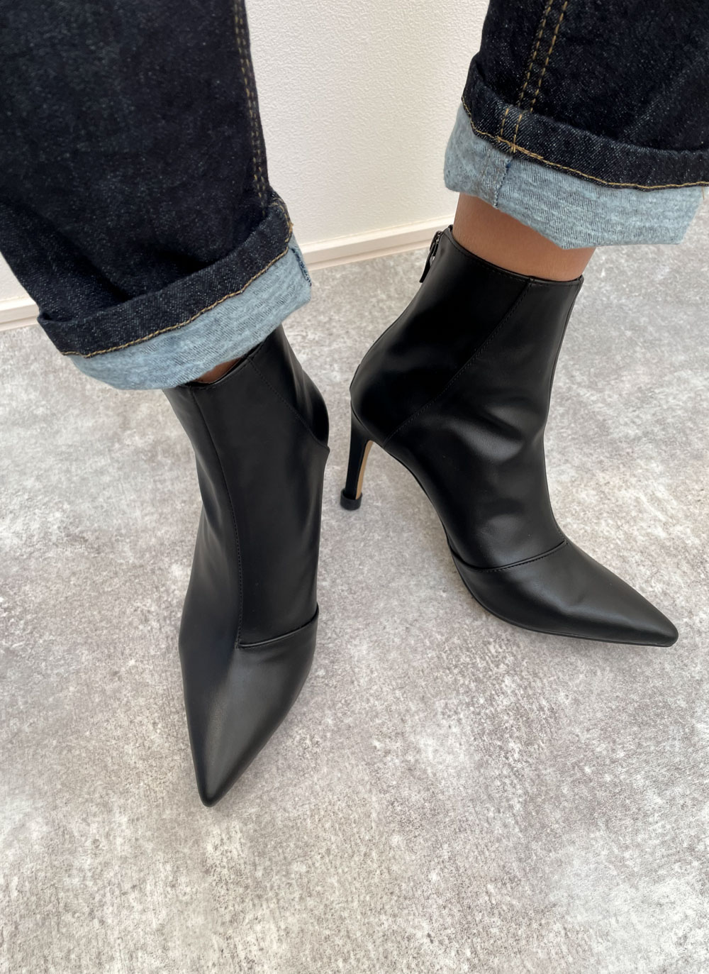 ピンヒールショートブーツ S シューズ ブーツ ファッション通販 Tgm ティージーエム