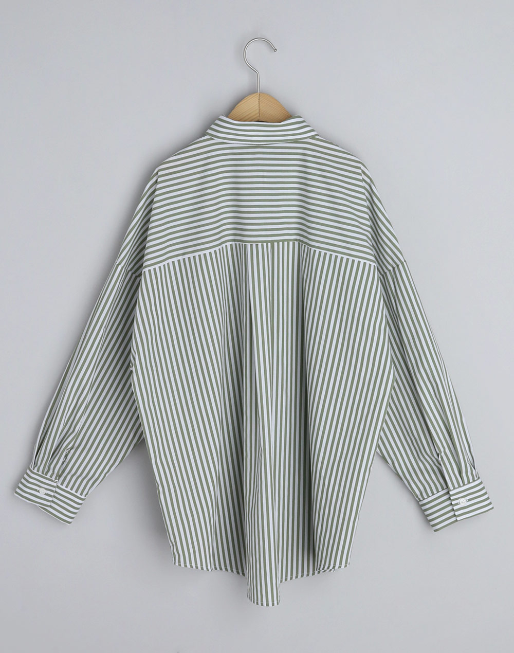 Big Silhouette Stripe Shirt・t273230（ブラウス/シャツ）| shiho_takechi | 東京ガールズマーケット