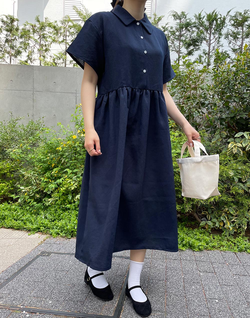 short sleeves shirt one-piece・t277826（ワンピース/ロング）| _____iil_ | 東京ガールズマーケット