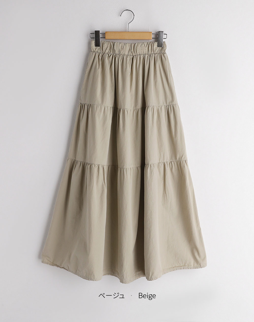 tiered cotton skirt・t277870（スカート/スカート）| _____iil_ | 東京ガールズマーケット