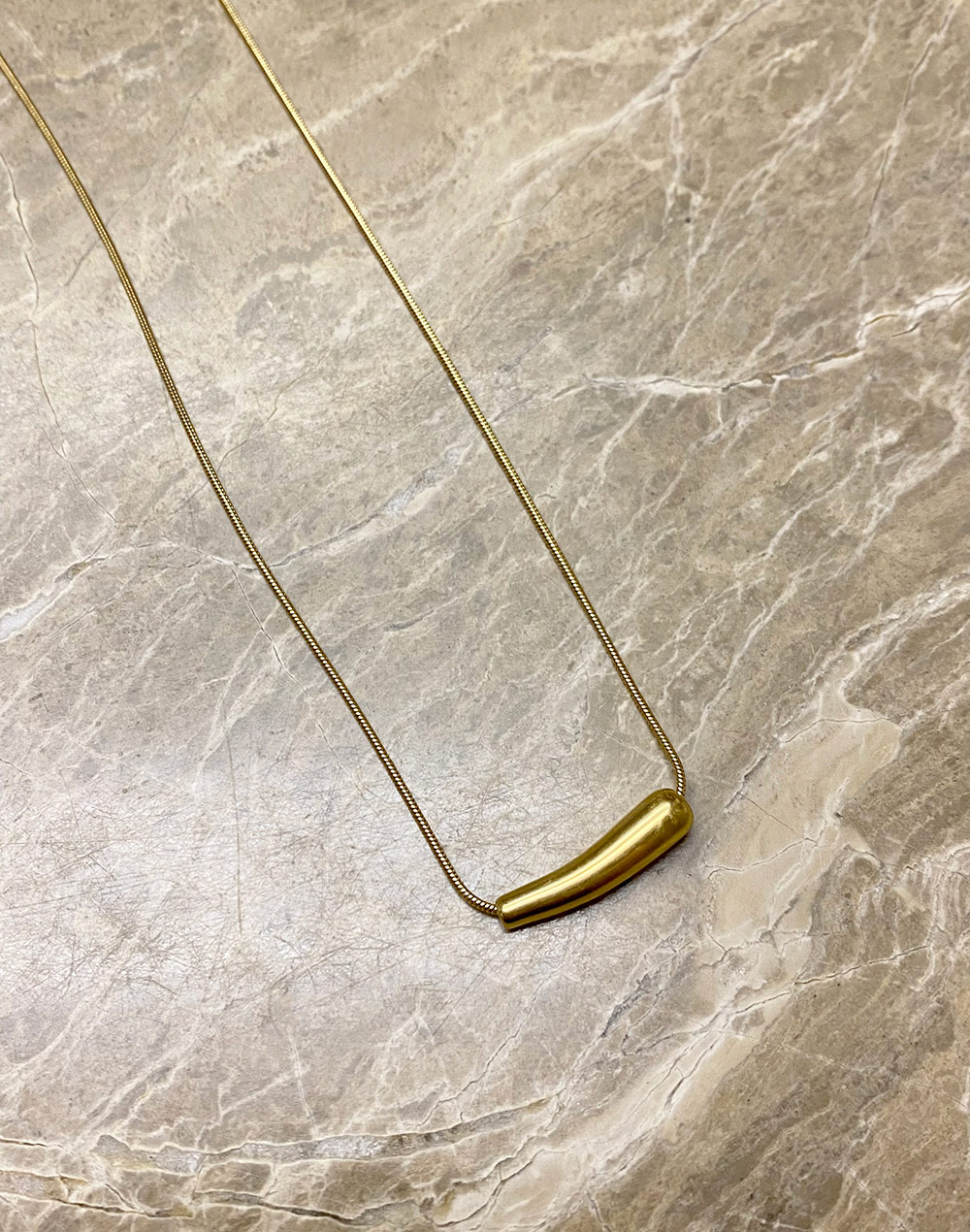 SIMPLE POLE necklace・d277969（ジュエリー/ネックレス）| marinstgm | 東京ガールズマーケット