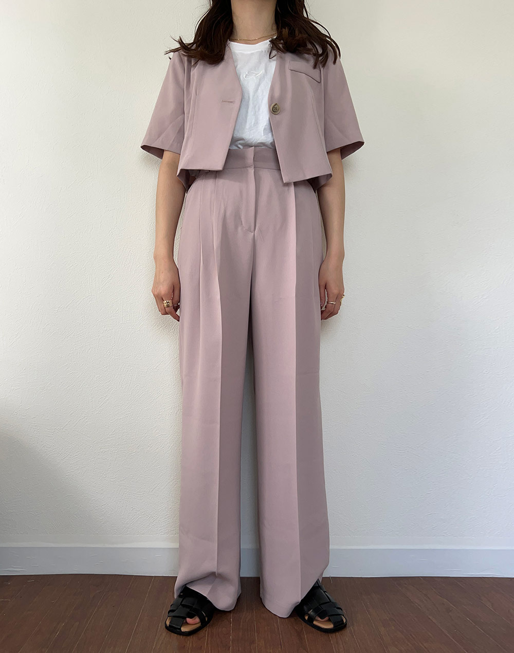 half sleeve set up (pants)・t278146（パンツ/パンツ）| _yuzuki22 | 東京ガールズマーケット