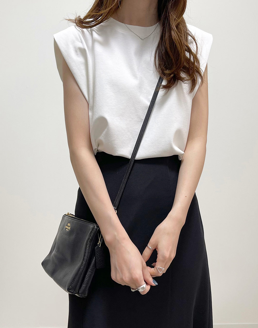 フレンチスリーブtシャツ B トップス ノースリーブ ファッション通販 Tgm ティージーエム