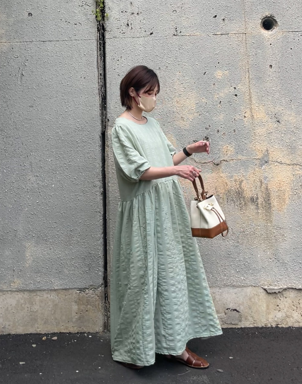 パフワンピース・b278341（ワンピース/ロング）| yun_wear | 東京ガールズマーケット