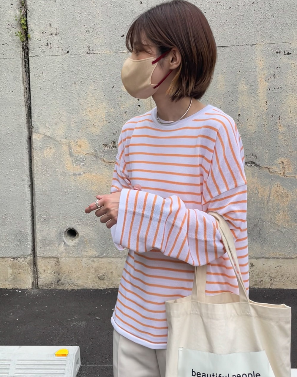 透け感可愛いボーダートップス・t278345（トップス/ニット）| yun_wear | 東京ガールズマーケット