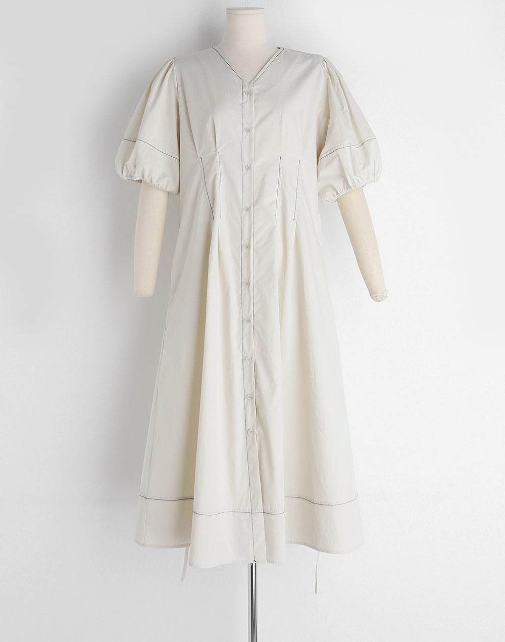 Volume-Sleeve Dress・b278575（ワンピース/ロング）| shiho_takechi | 東京ガールズマーケット