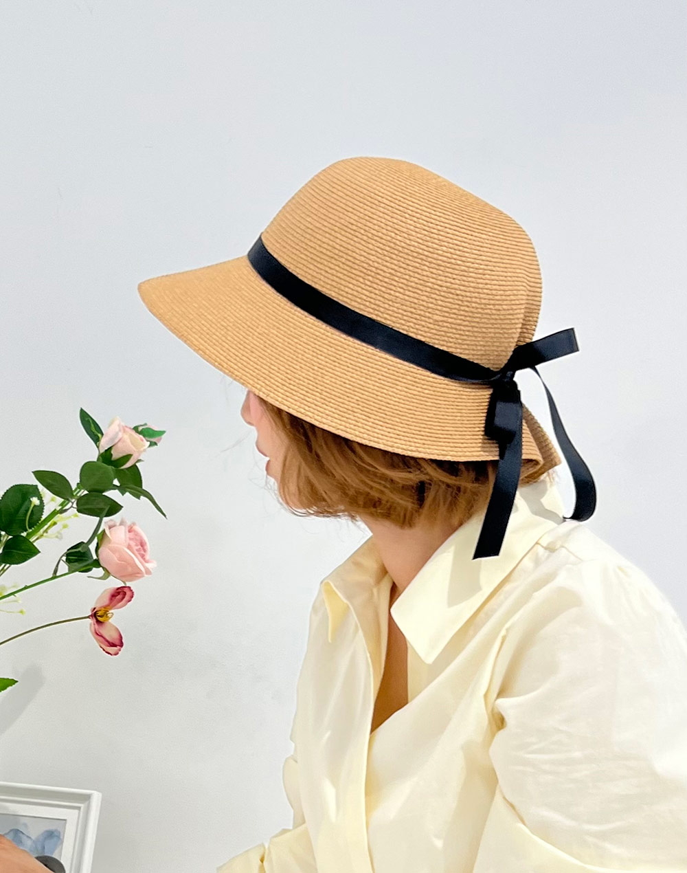 back ribbon hat・d278899（アクセ/キャップ）| risa_naito_official | 東京ガールズマーケット