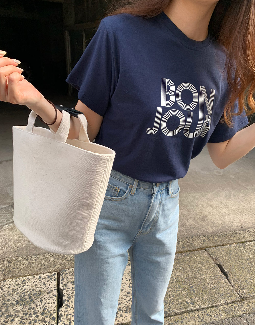 bonjour T-shrit・t279210（トップス/Tシャツ）| maikooe | 東京ガールズマーケット