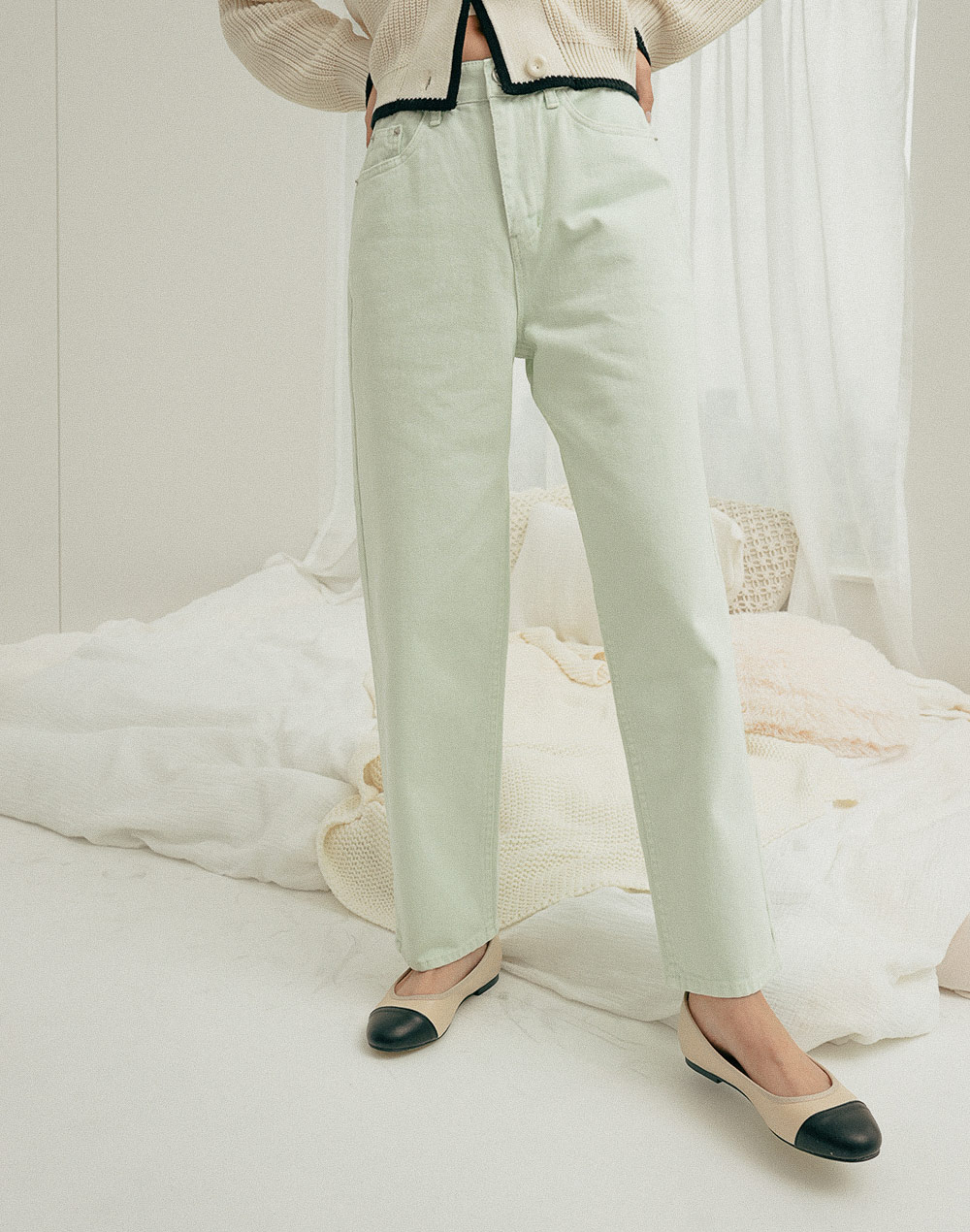 semi-wide cotton pants・t279355（パンツ/パンツ）| chipichan.1215 | 東京ガールズマーケット