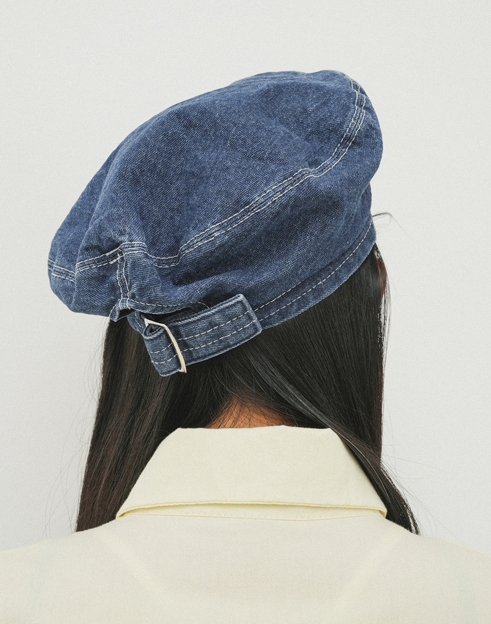 denim stitch beret hat・d279514（アクセ/キャップ）| mi0306chi | 東京ガールズマーケット