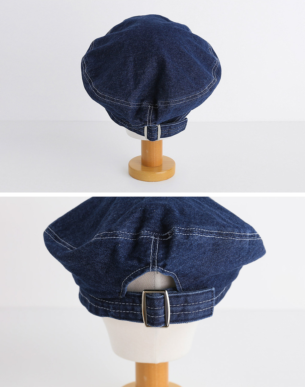 denim stitch beret hat・d279514（アクセ/キャップ）| mi0306chi | 東京ガールズマーケット