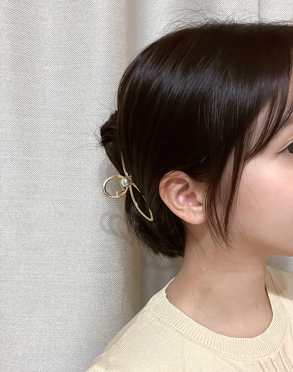 Pearl leaf clip・d279584（アクセ/ヘアアクセ）| 1129sym | 東京ガールズマーケット