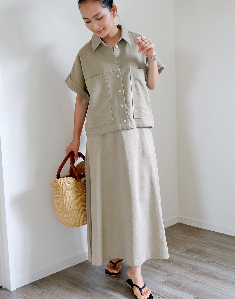 Shirt  & Skirt Set・t279608（セット/スカート）| shiho_takechi | 東京ガールズマーケット