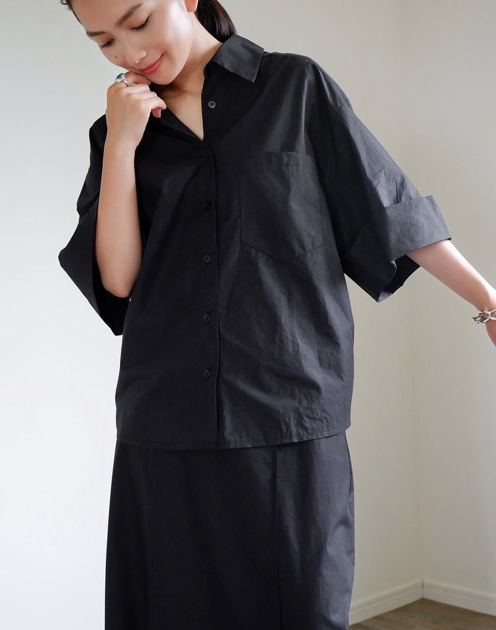 Back Twist Shirt・t279655（ブラウス/シャツ）| shiho_takechi | 東京ガールズマーケット