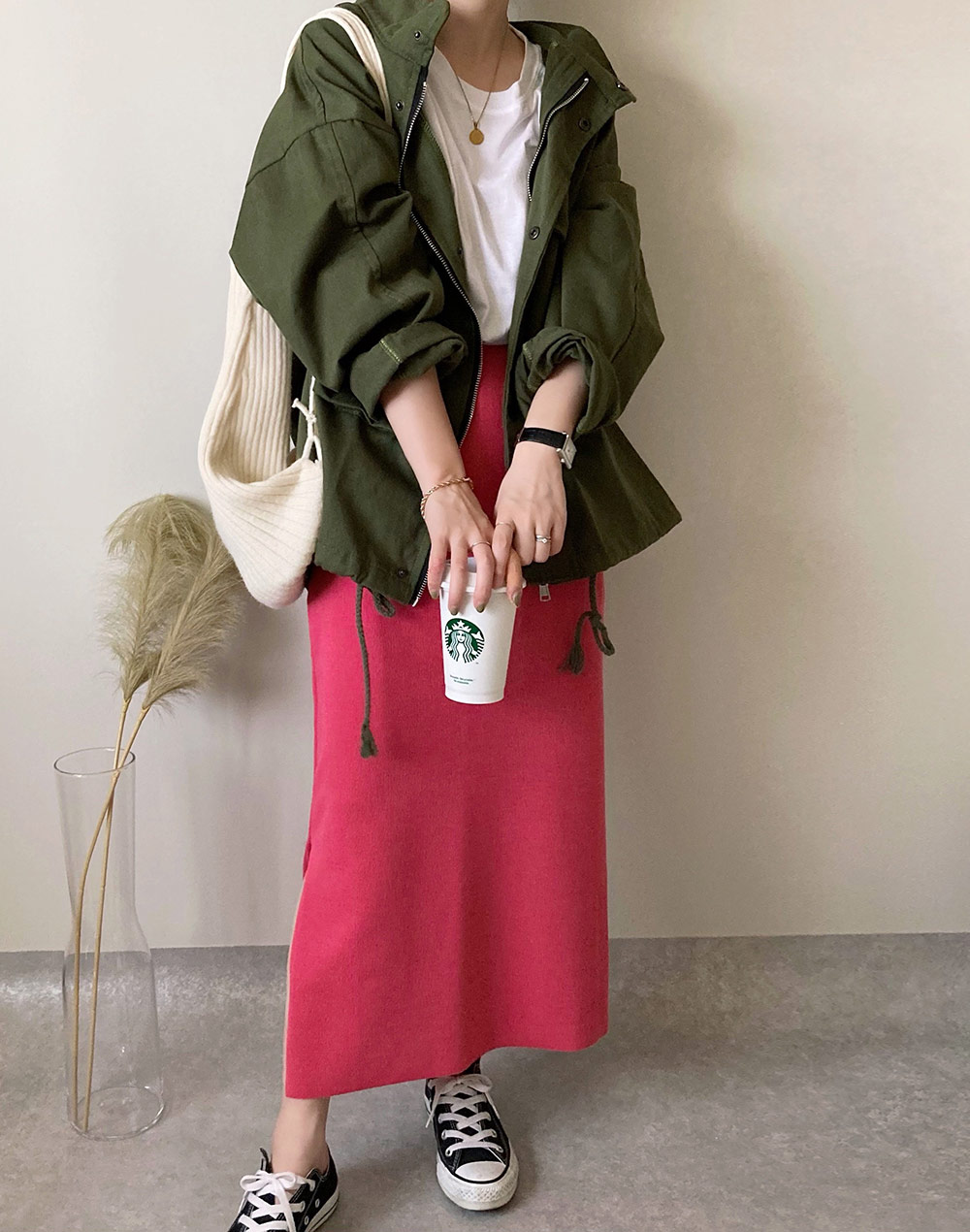 soft slit long skirt・t279793（スカート/スカート）| chie_1217_ | 東京ガールズマーケット