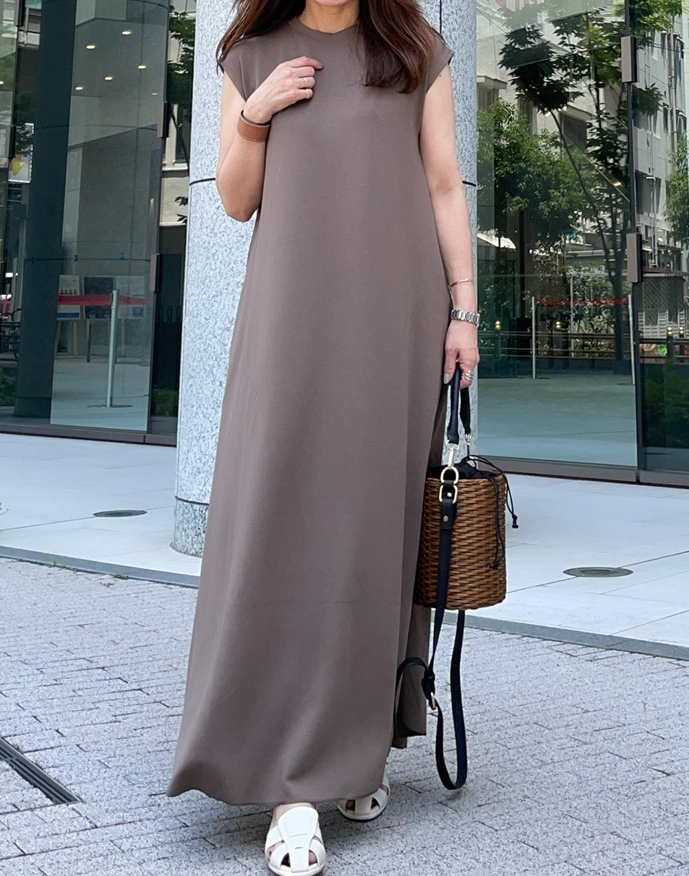 フレンチスリーブワンピース P ワンピース ロング ファッション通販 Tgm ティージーエム フレンチスリーブワンピース P ワンピース ロング ファッション通販 Tgm ティージーエム