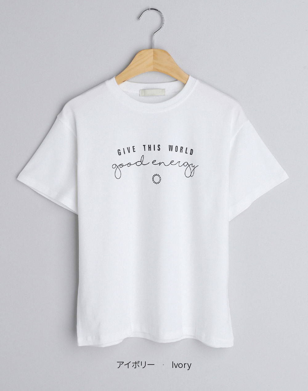 淡色ロゴTシャツ・t281542（トップス/Tシャツ）| _saosaori_ | 東京ガールズマーケット