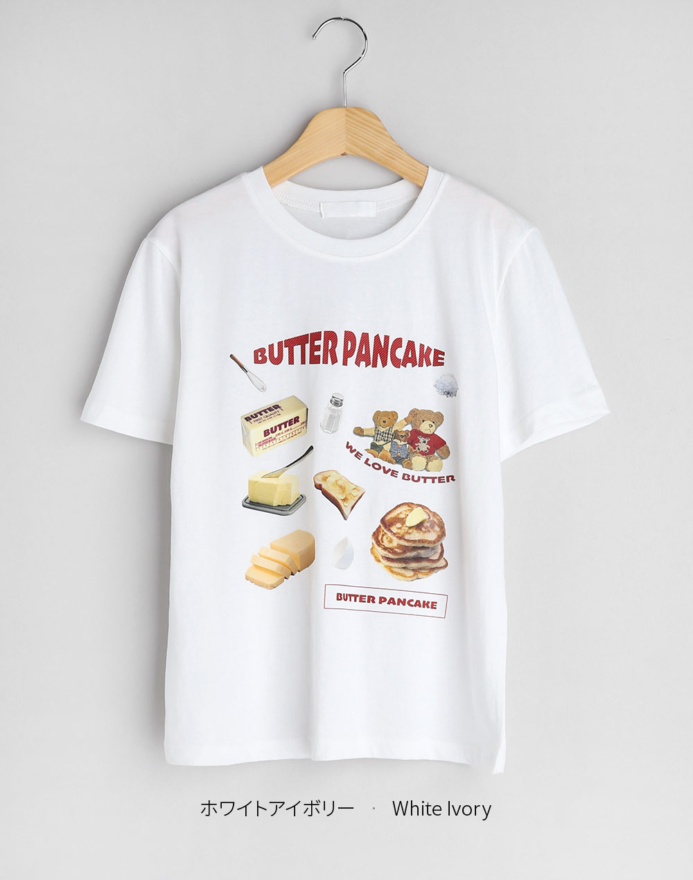 butter pancake t  shirt・t281714（トップス/Tシャツ）| _____iil_ | 東京ガールズマーケット