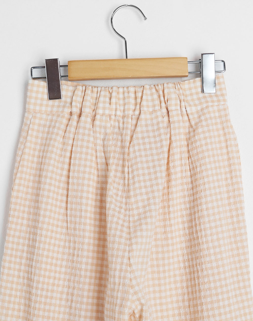 gingham ribbon wide pants・t281785（パンツ/パンツ）| 1016_kanako | 東京ガールズマーケット
