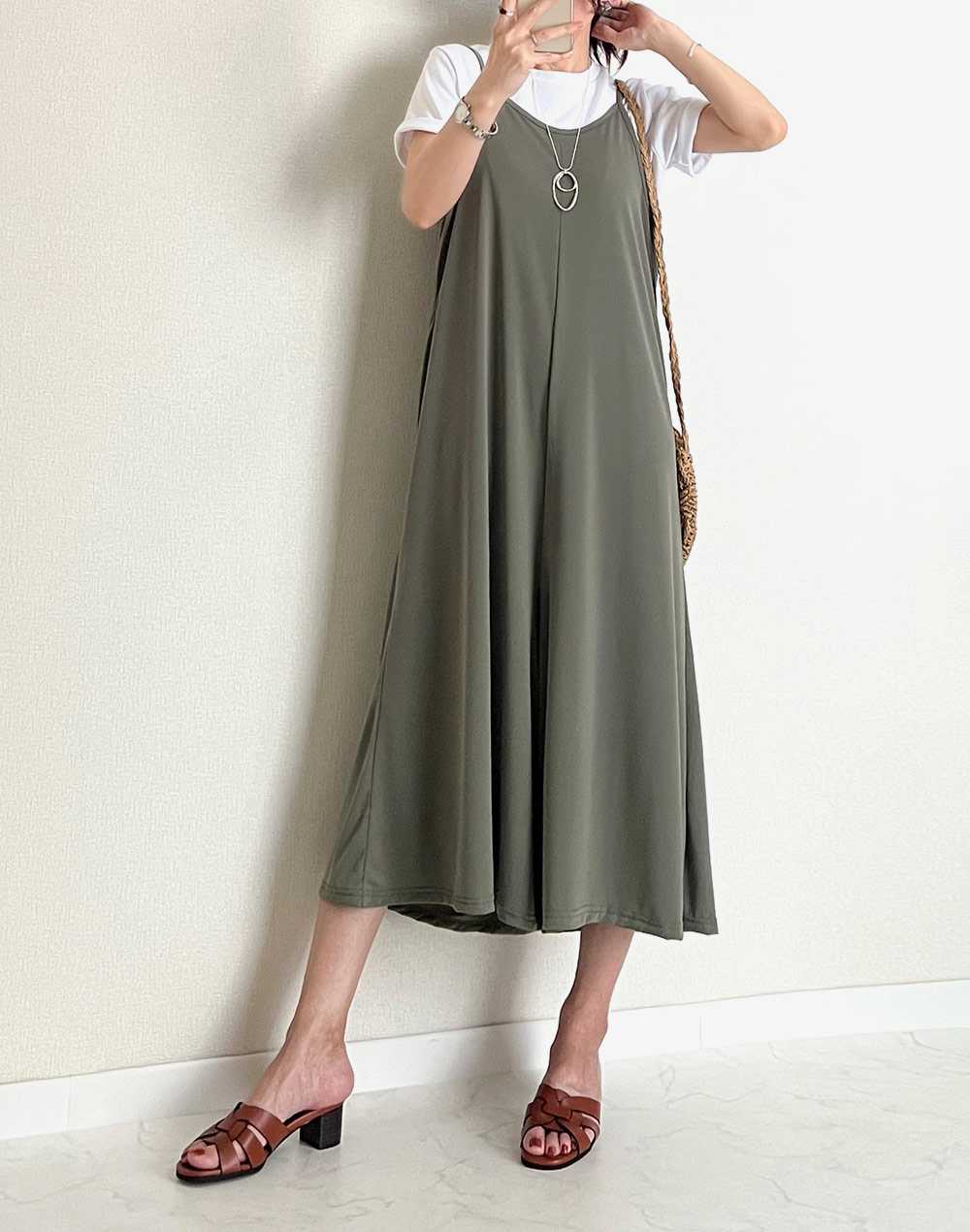 ワイドパンツサロペット B2170 パンツ オールインワン ファッション通販 Tgm ティージーエム