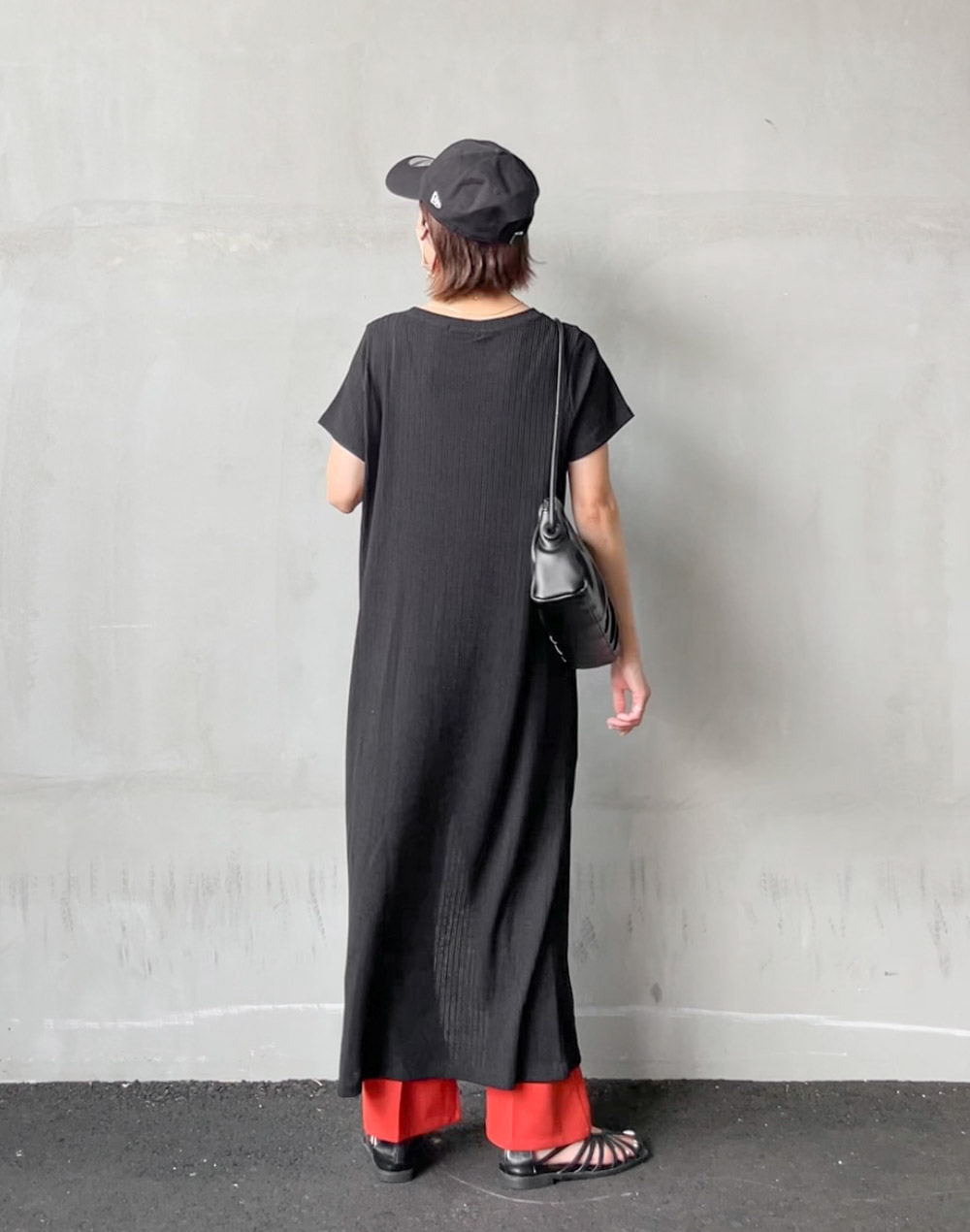 深スリットロングtシャツ T57 トップス Tシャツ ファッション通販 Tgm ティージーエム
