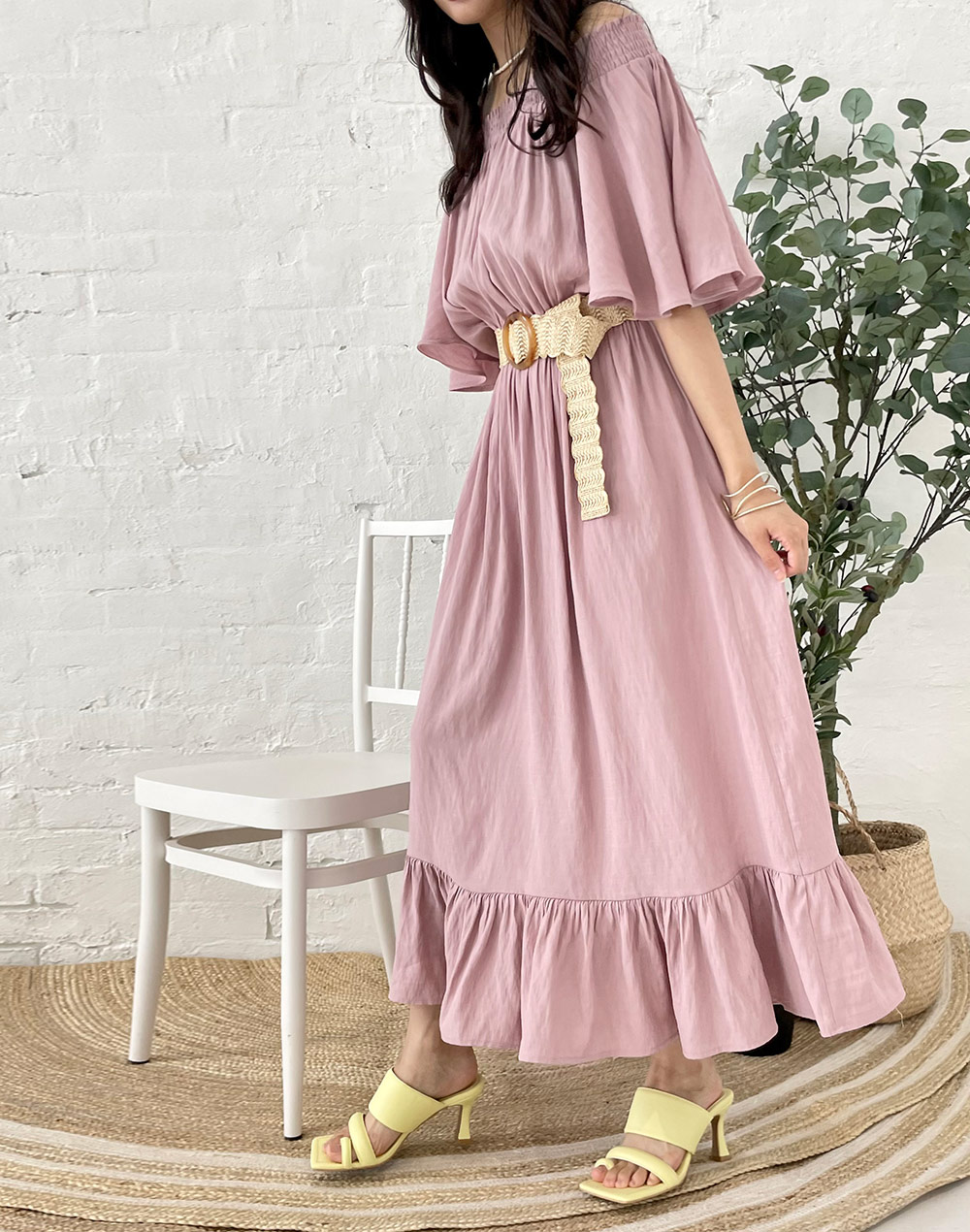 ソフトエレガントワンピース B2123 ワンピース ロング ファッション通販 Tgm ティージーエム