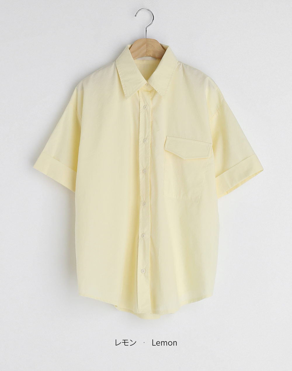 ロールアップ半袖シャツ・t283359（ブラウス/シャツ）| kanasanpo_1106 | 東京ガールズマーケット