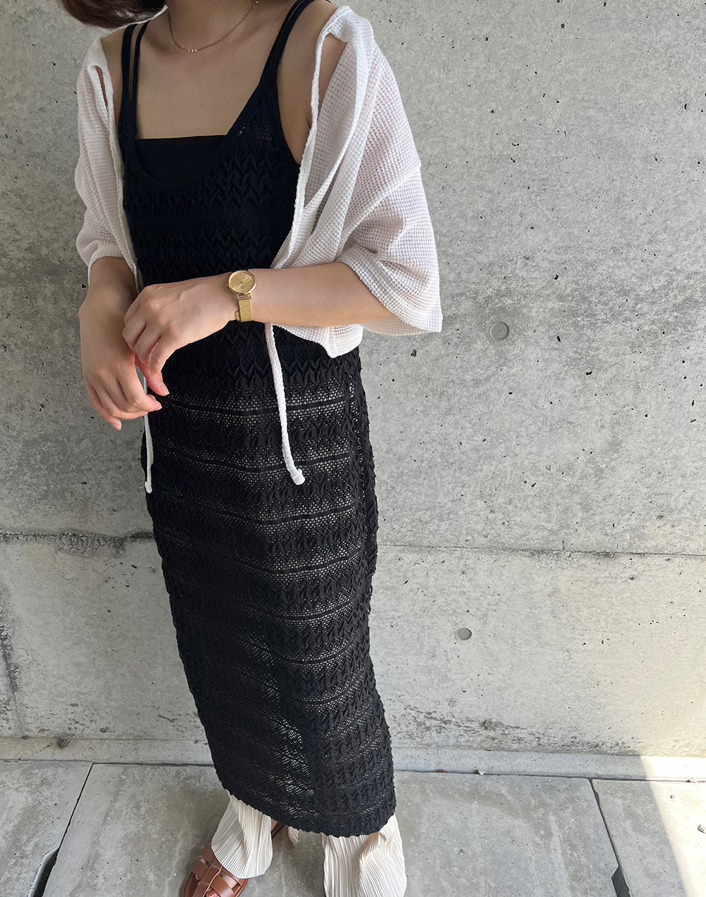 mesh ribbon  summer cardigan・t283434（トップス/カーディガン）| rirry_71 | 東京ガールズマーケット
