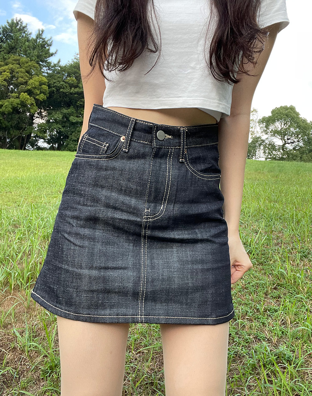 買い取り デニム ミニスカート opri.sg