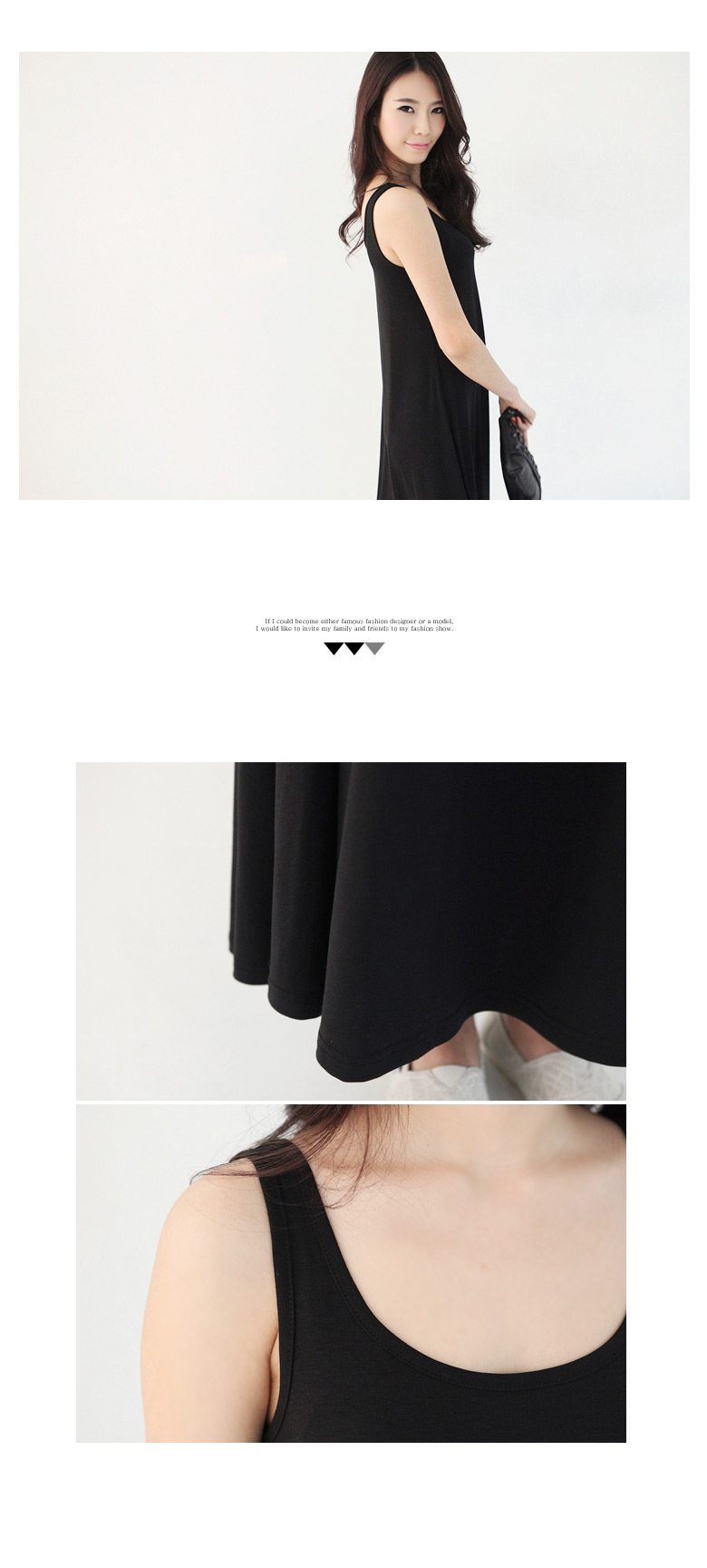 デザインロングスリーブワンピース・全３色 | DHOLIC | 詳細画像3