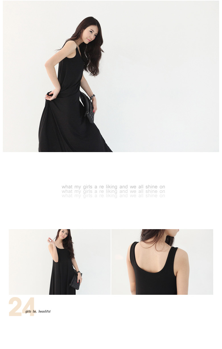 デザインロングスリーブワンピース・全３色 | DHOLIC | 詳細画像6