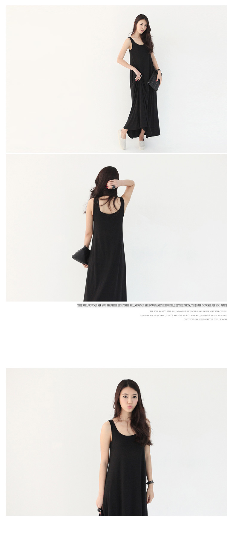 デザインロングスリーブワンピース・全３色 | DHOLIC | 詳細画像8