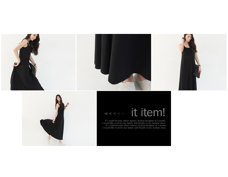 デザインロングスリーブワンピース・全３色 | DHOLIC | 詳細画像10